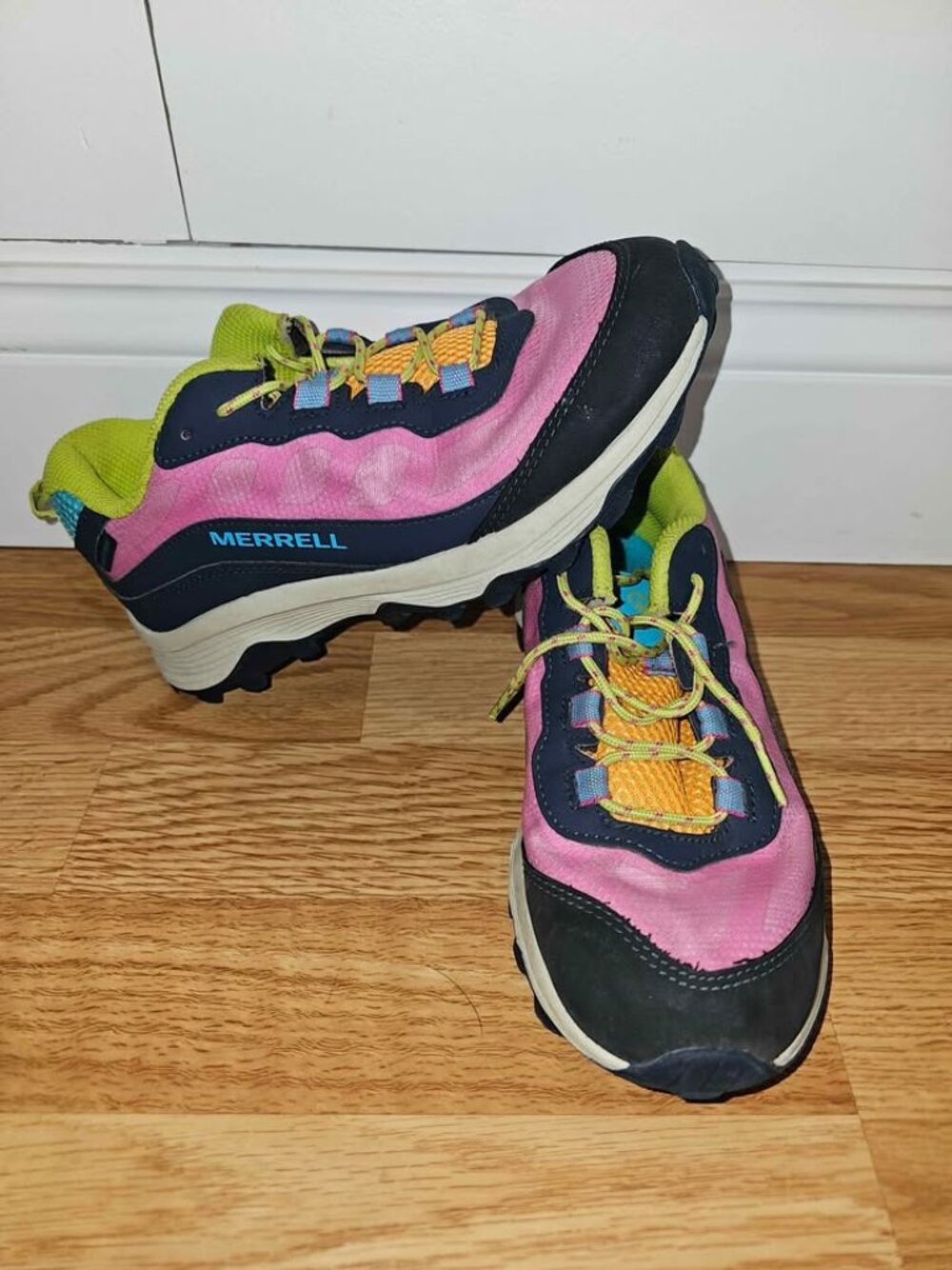 Merrell Kid's Moab Speed Low Waterproof Hiking Shoes - Size 5M